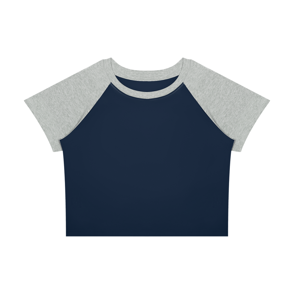 Urbania Women’s Raglan Color Block Baby T-Shirt