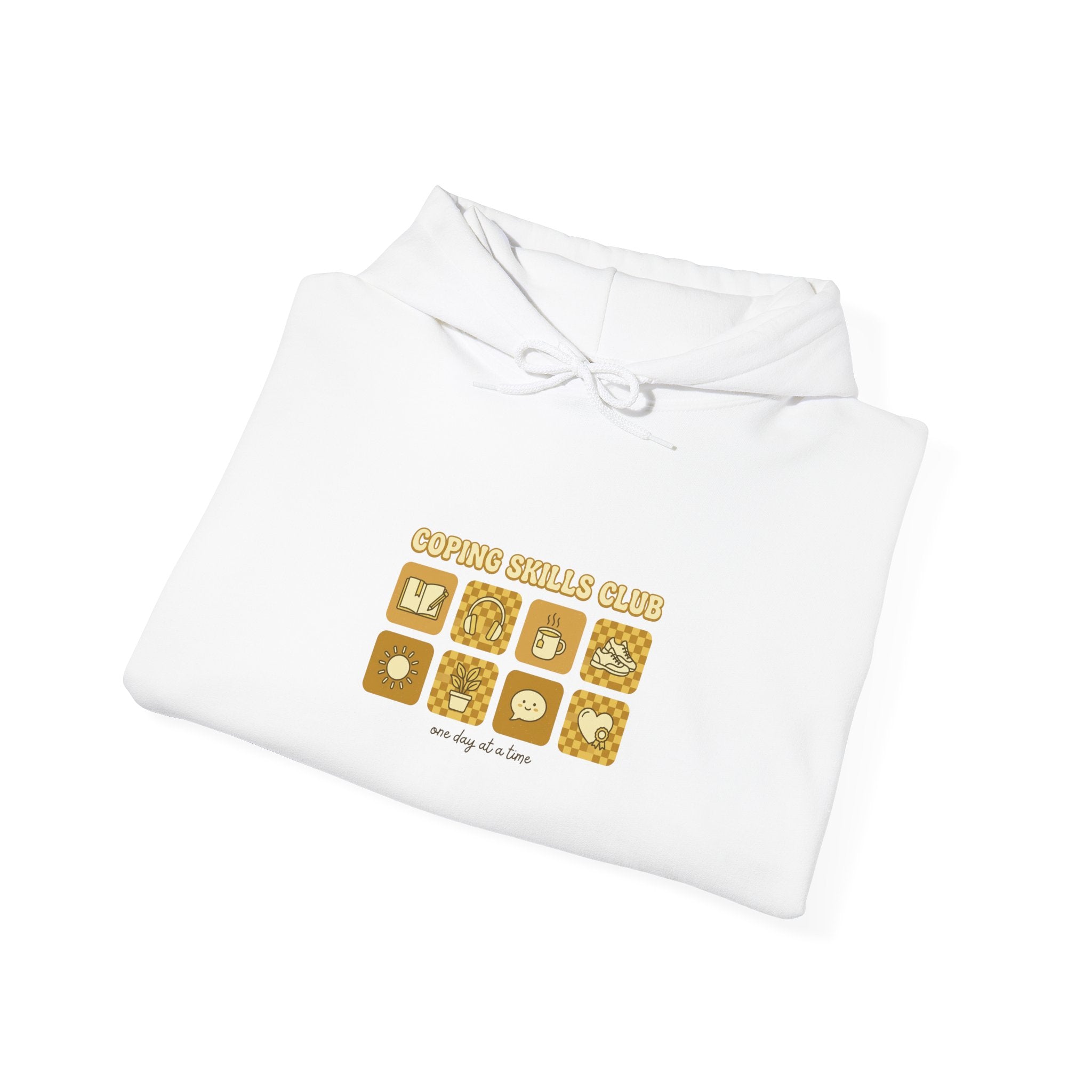 Mental Health Matters Hoodie | Green Ribbon, Retro Smiley, Therapy Positive