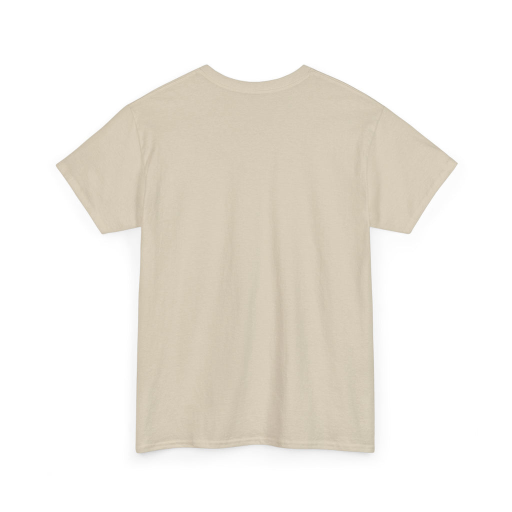 White Script Tee — "Whatever is Dressed On, MUSCLE" Minimalist Cotton T-Shirt