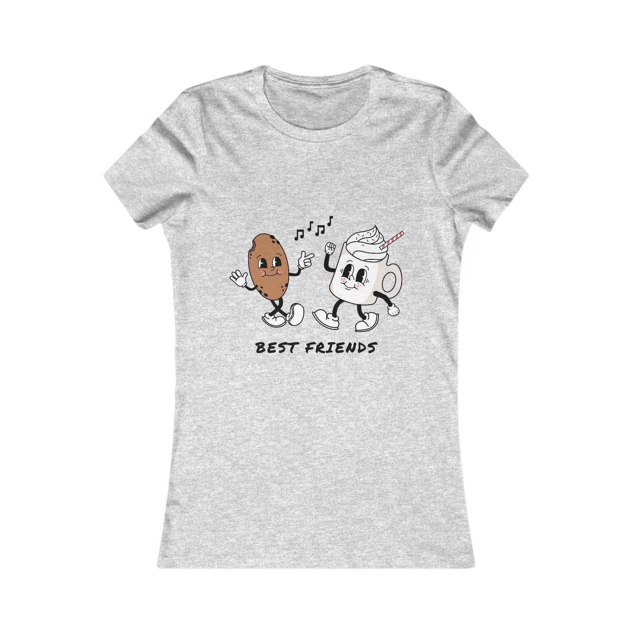 Best Friends Coffee & Donut Women's Tee