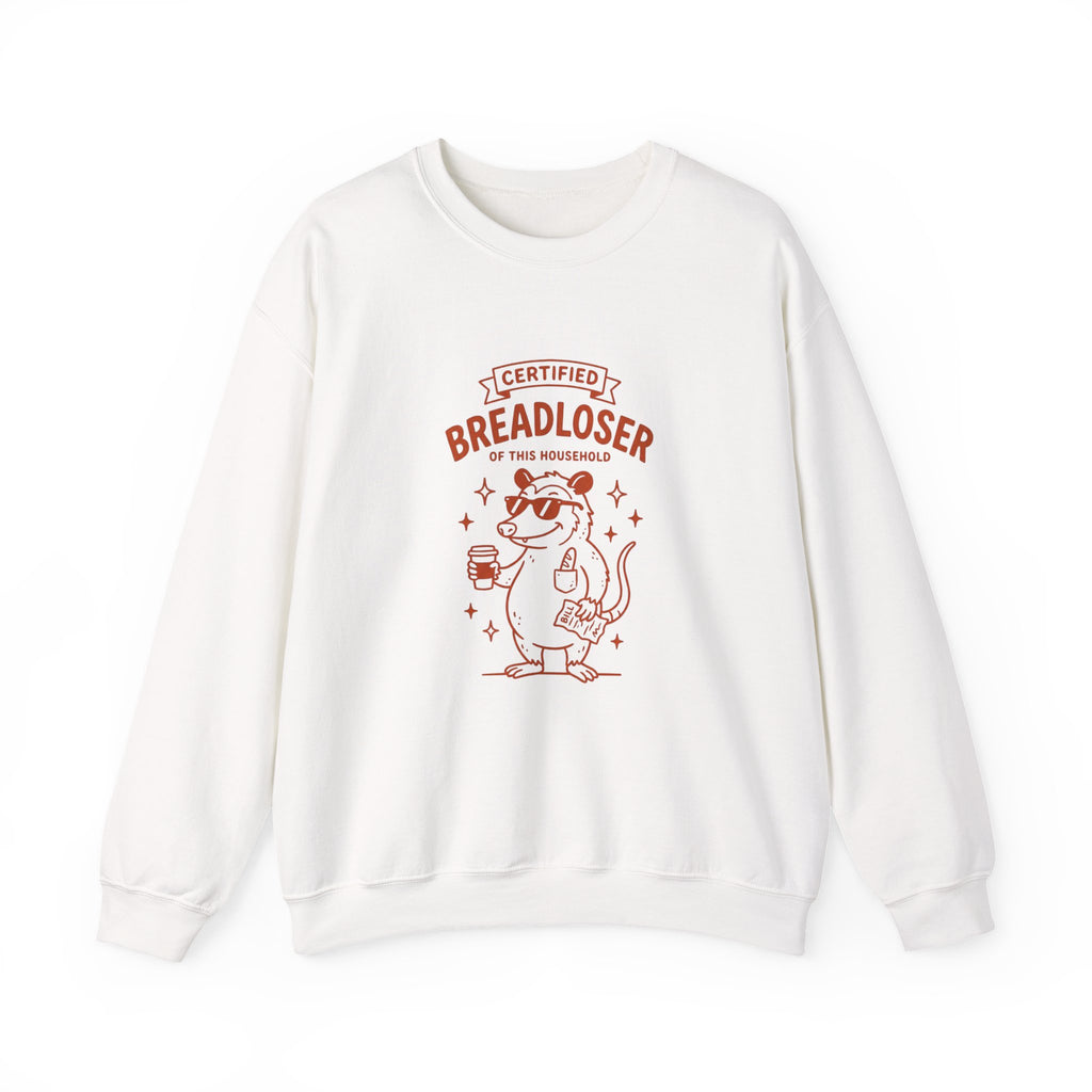 CERTIFIED BREADLOSER Sweatshirt | Breadloser Humor, Doodle Graphic