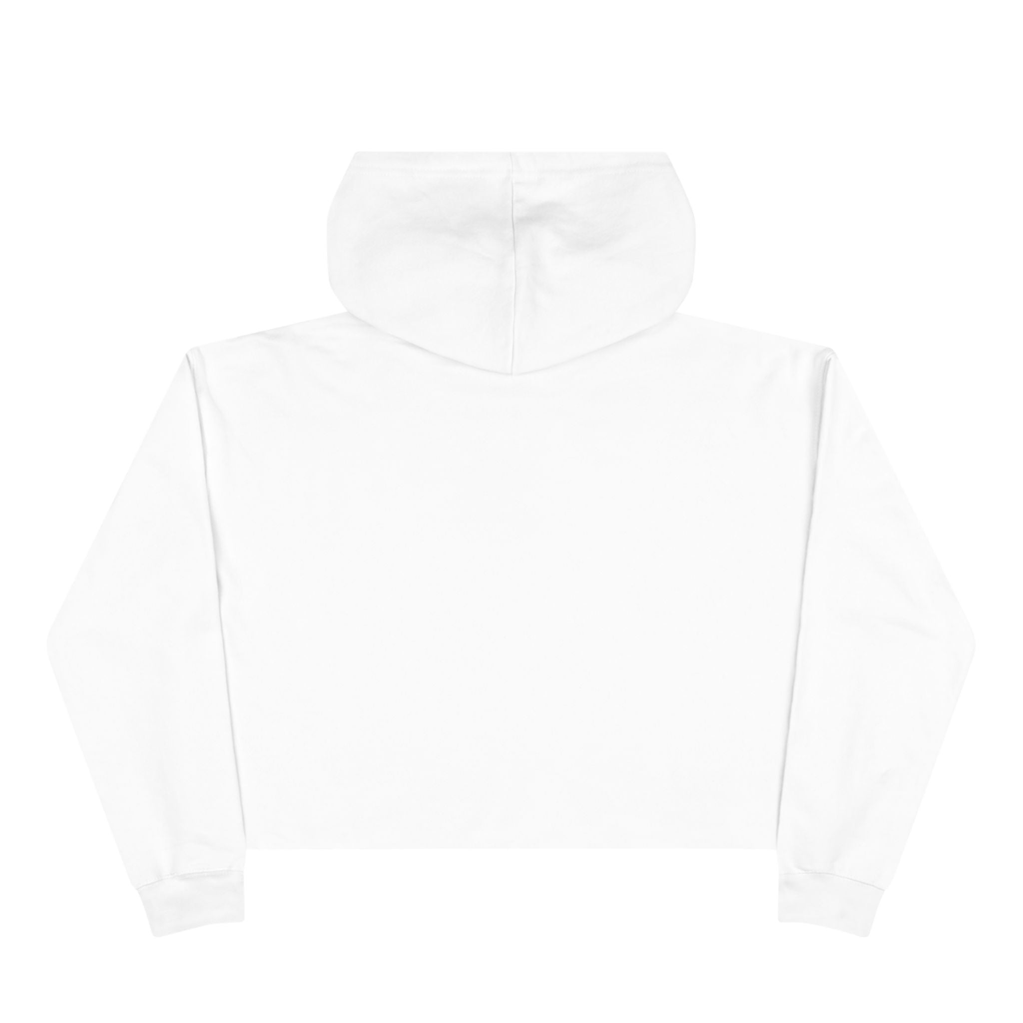 Urbania Cropped Hoodie — Hand-Held Microphone Graphic, Music Lover Streetwear