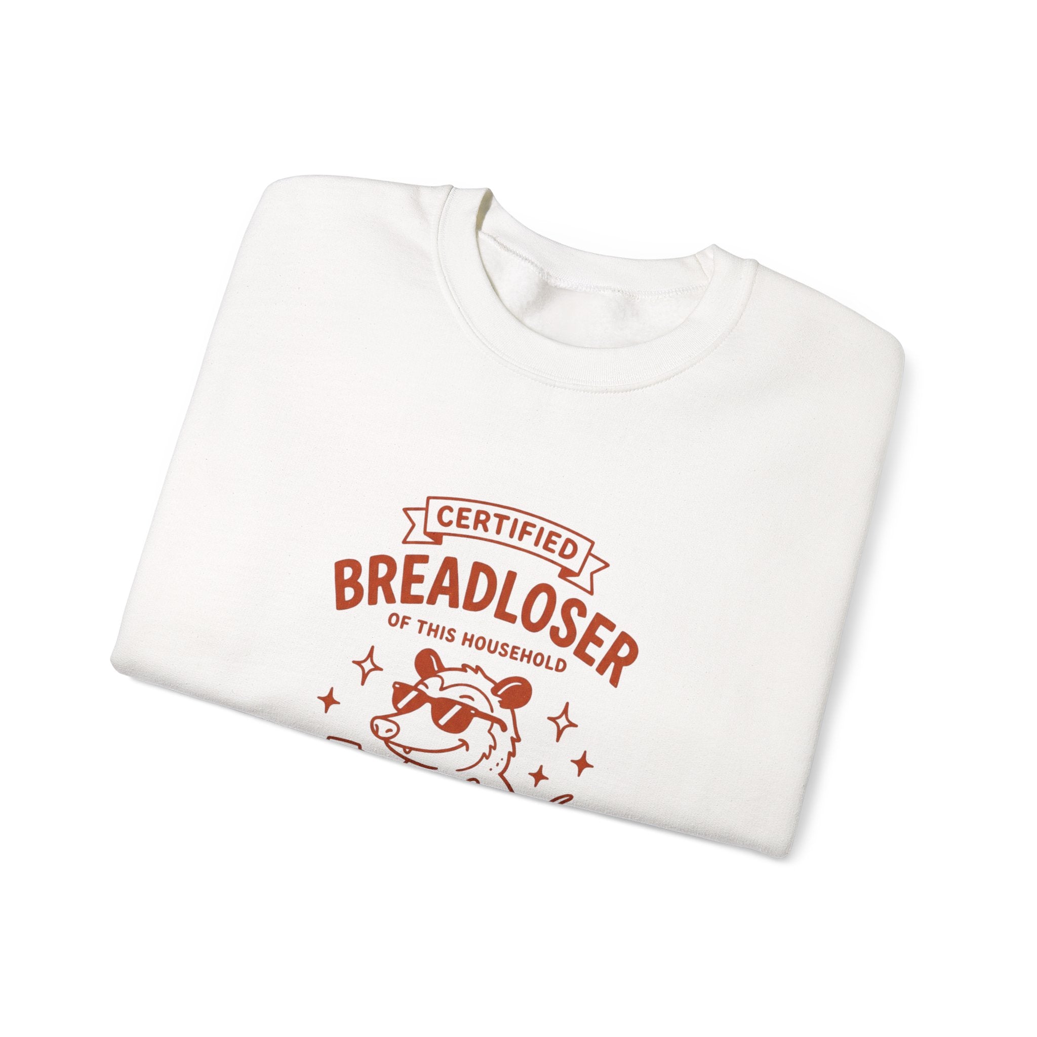 CERTIFIED BREADLOSER Sweatshirt | Breadloser Humor, Doodle Graphic