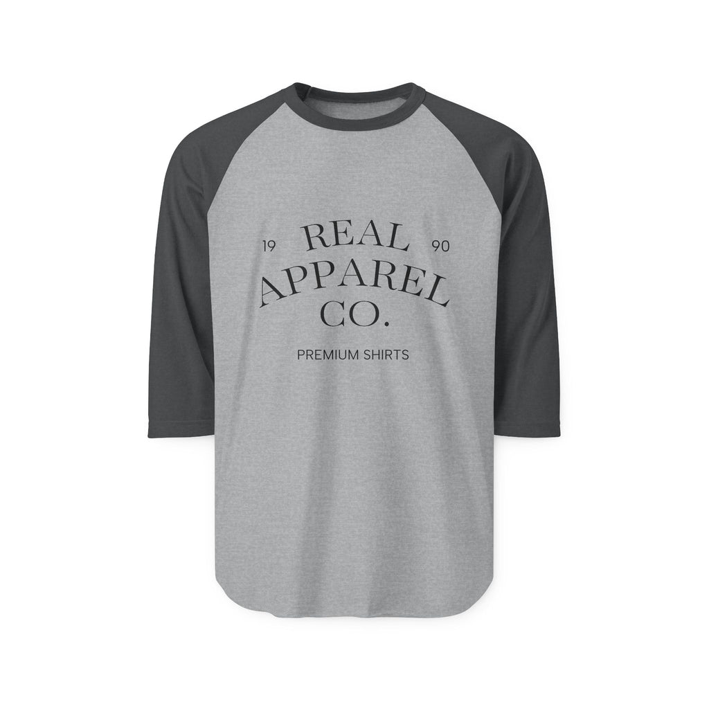Raglan Shirt — Vintage Baseball Style 3/4 Sleeve Tee