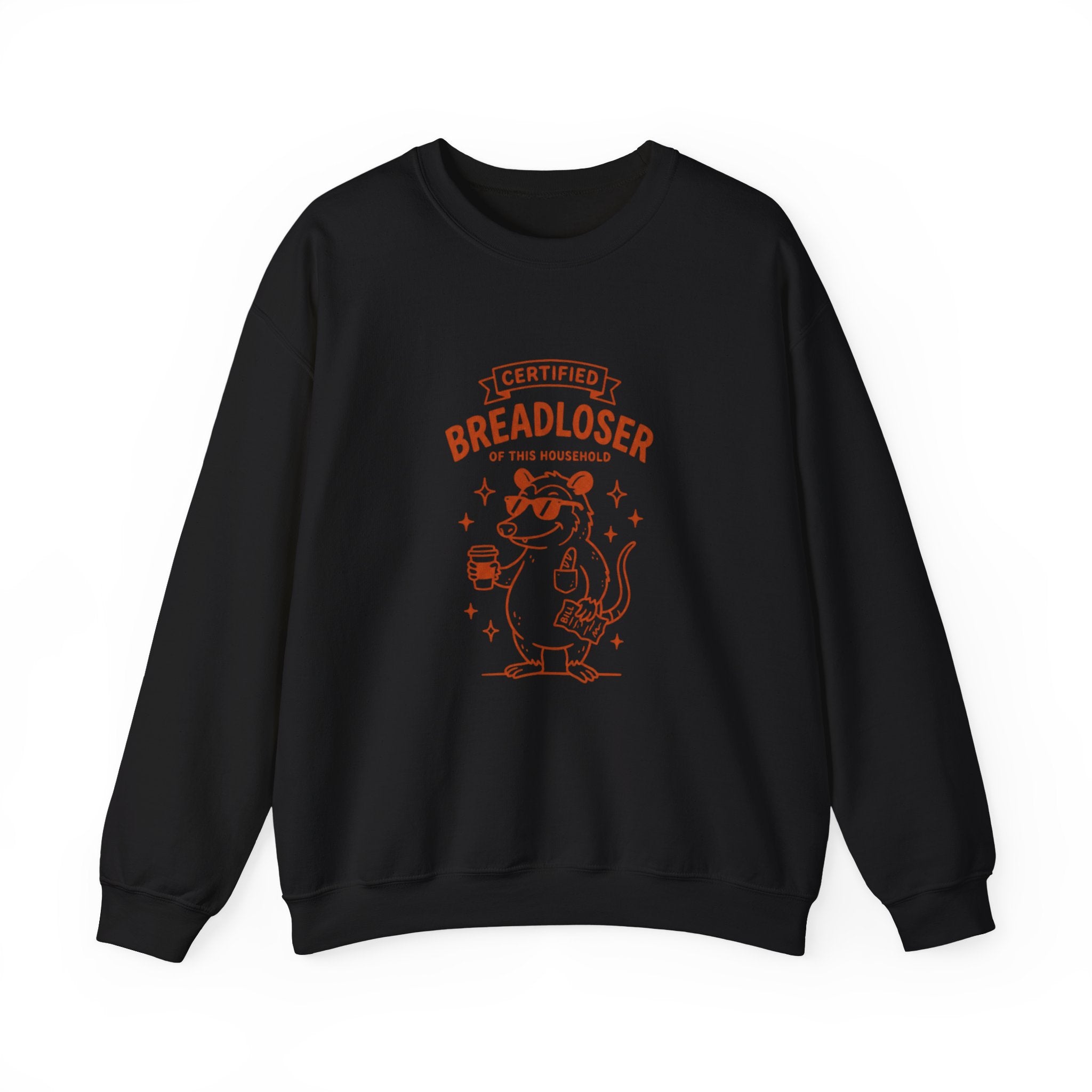 CERTIFIED BREADLOSER Sweatshirt | Breadloser Humor, Doodle Graphic