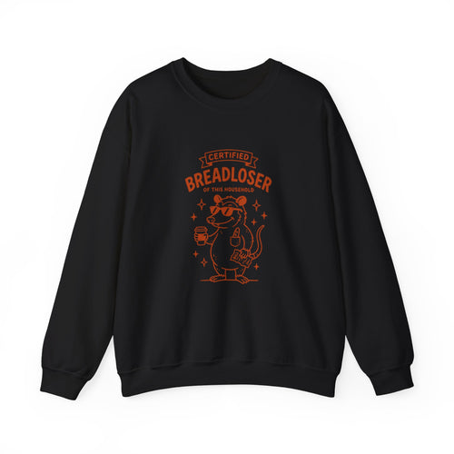 CERTIFIED BREADLOSER Sweatshirt | Breadloser Humor, Doodle Graphic