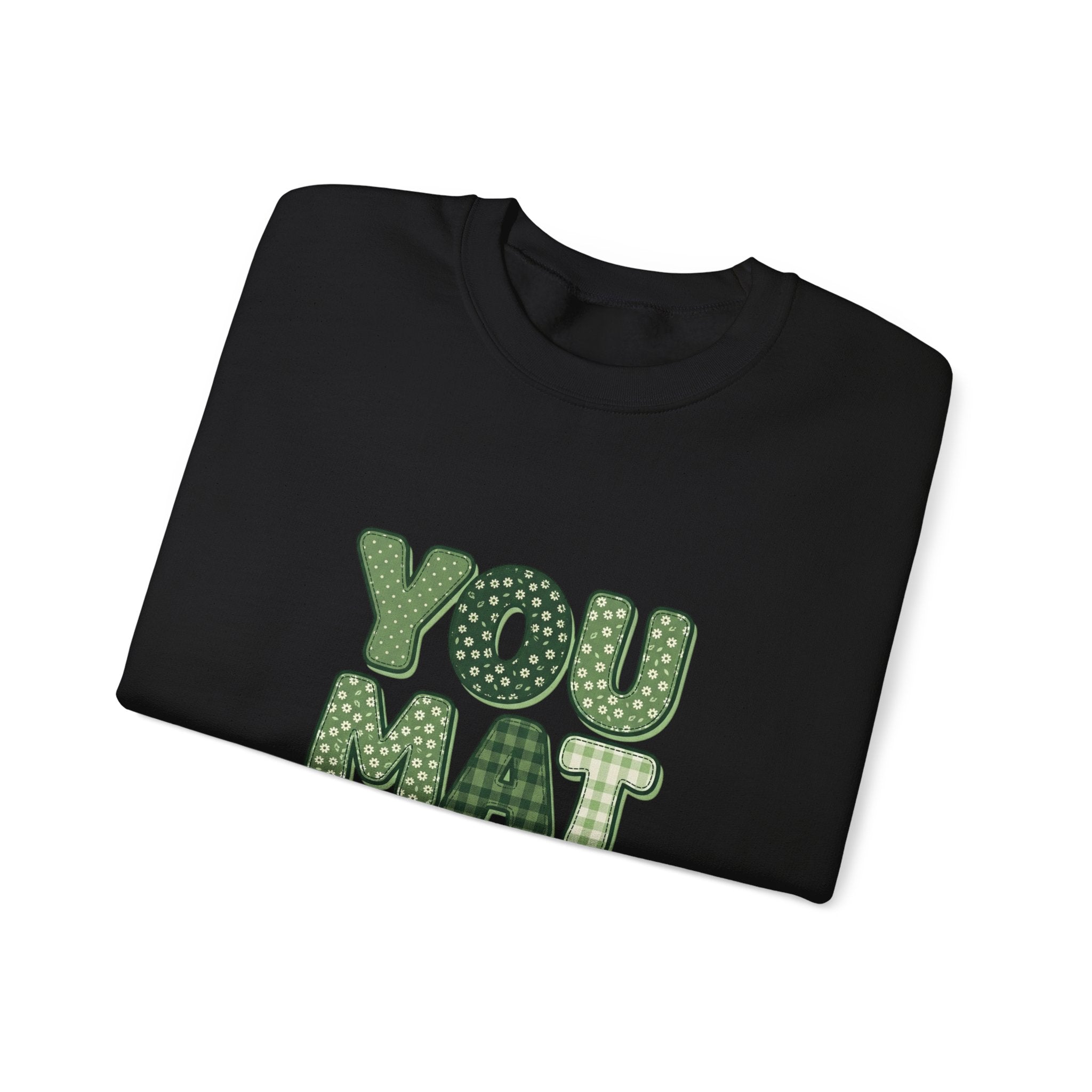You Matter Sweatshirt | Mental Health Awareness, Green Ribbon Typography
