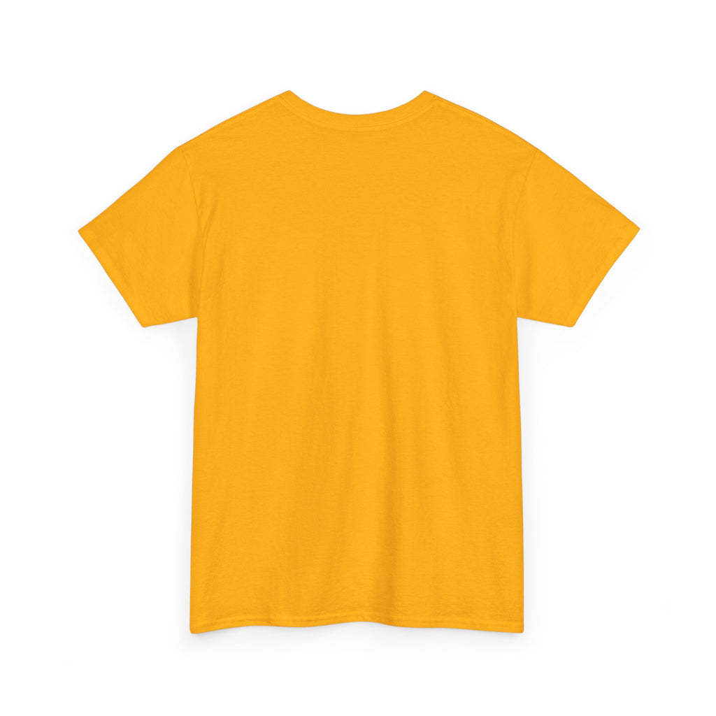 White Script Tee — "Whatever is Dressed On, MUSCLE" Minimalist Cotton T-Shirt