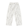 Urbania Women's Splatter Barrel Leg Jeans