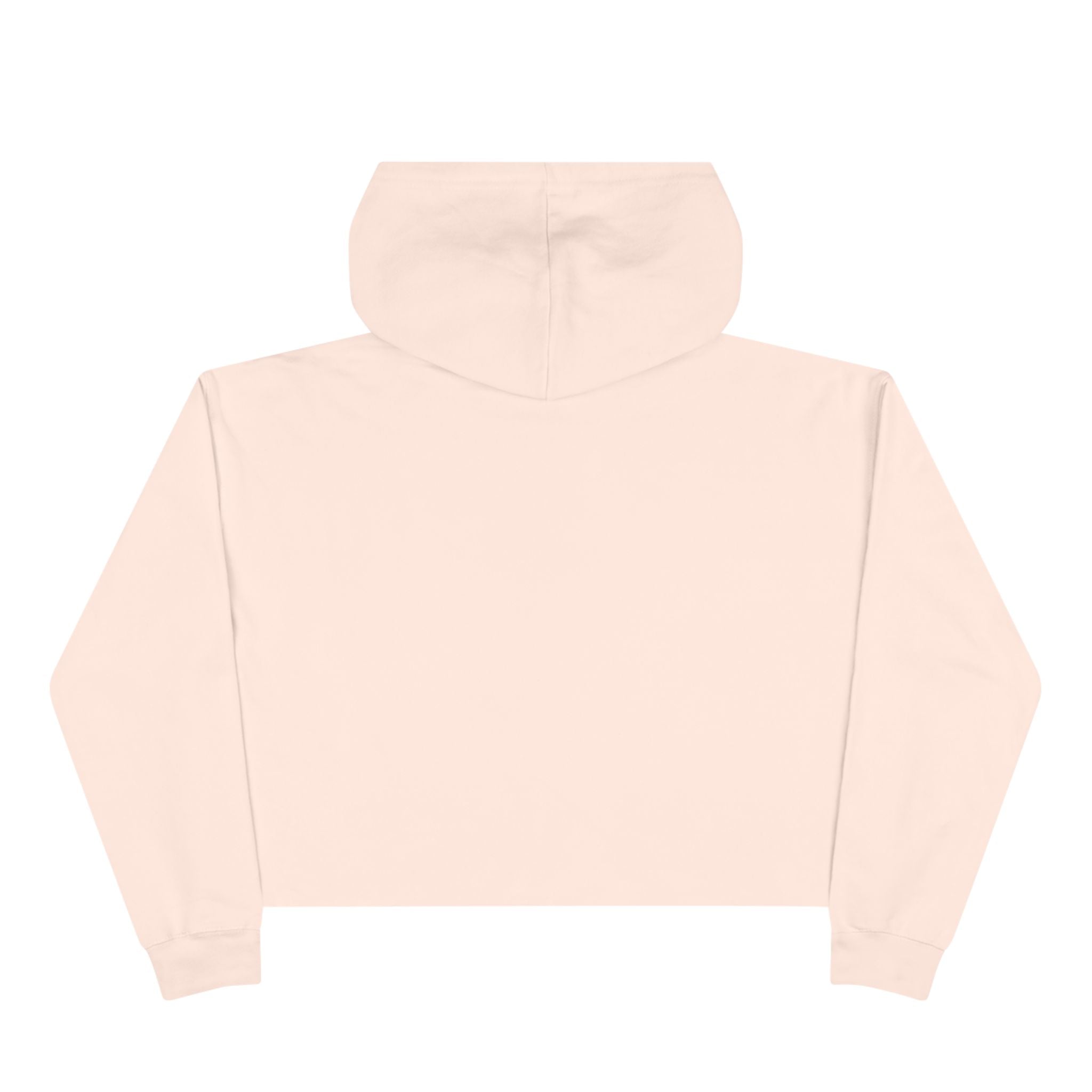Urbania Cropped Hoodie — Hand-Held Microphone Graphic, Music Lover Streetwear