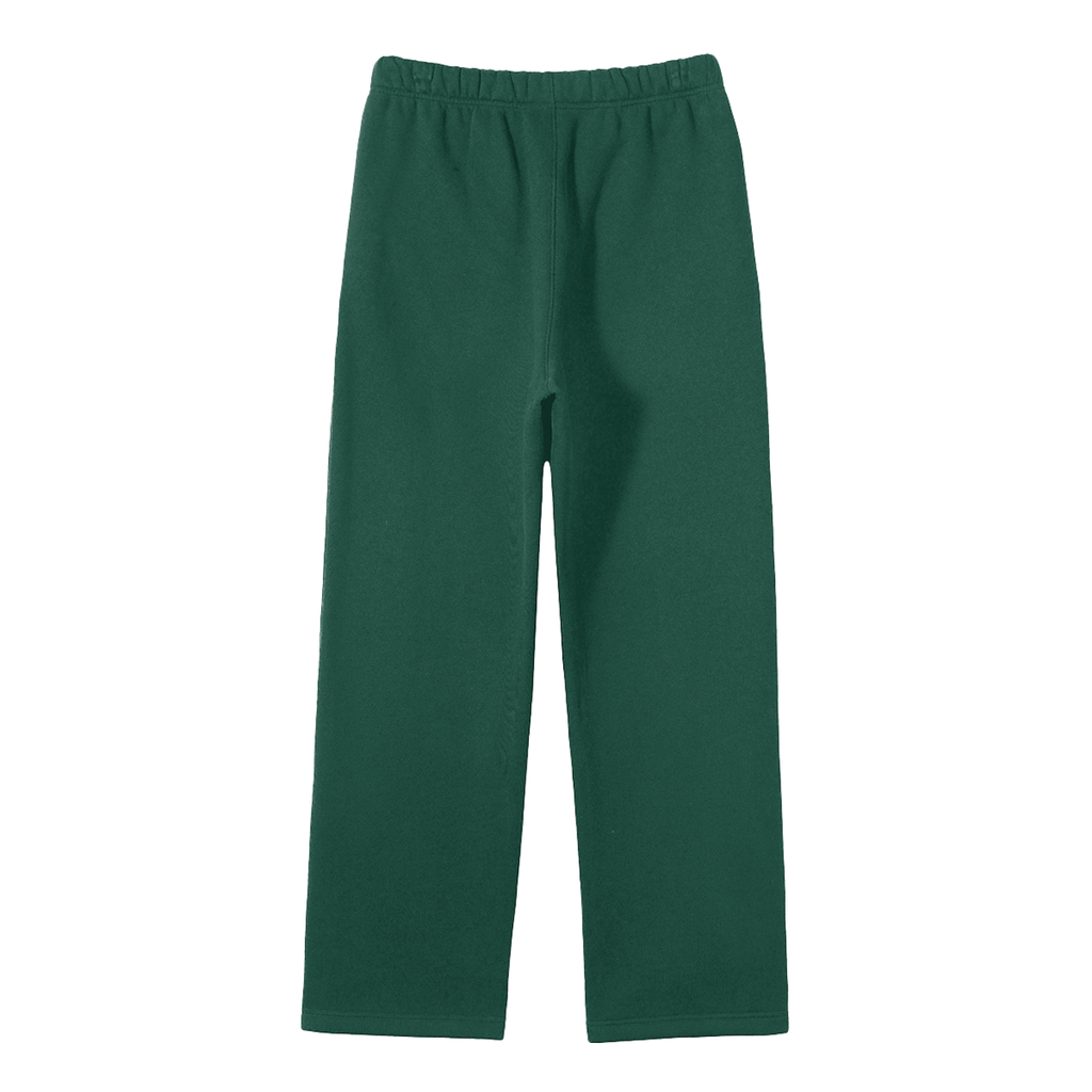 Urbania Unisex Solid Color Fleece Straight Leg Pants