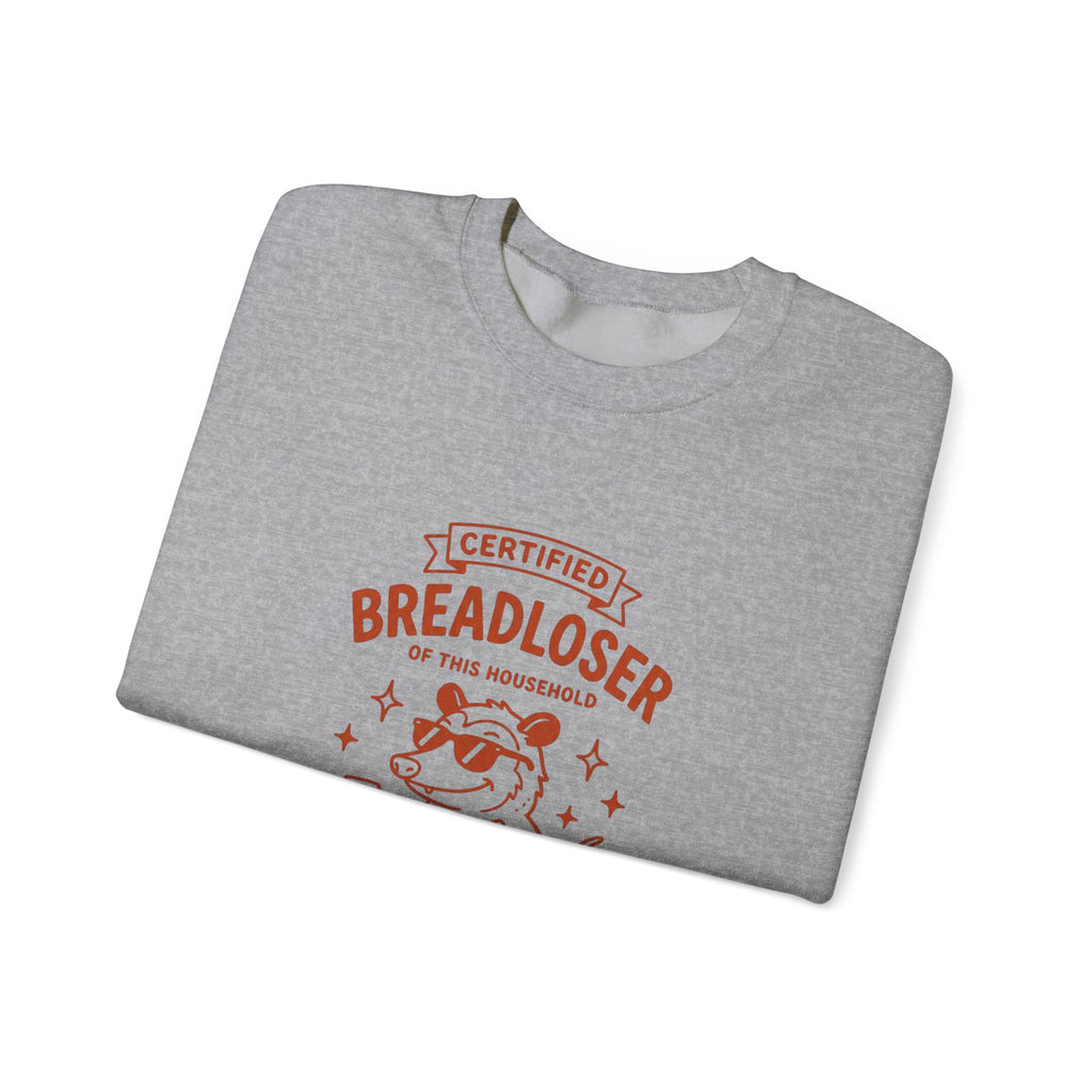 CERTIFIED BREADLOSER Sweatshirt | Breadloser Humor, Doodle Graphic