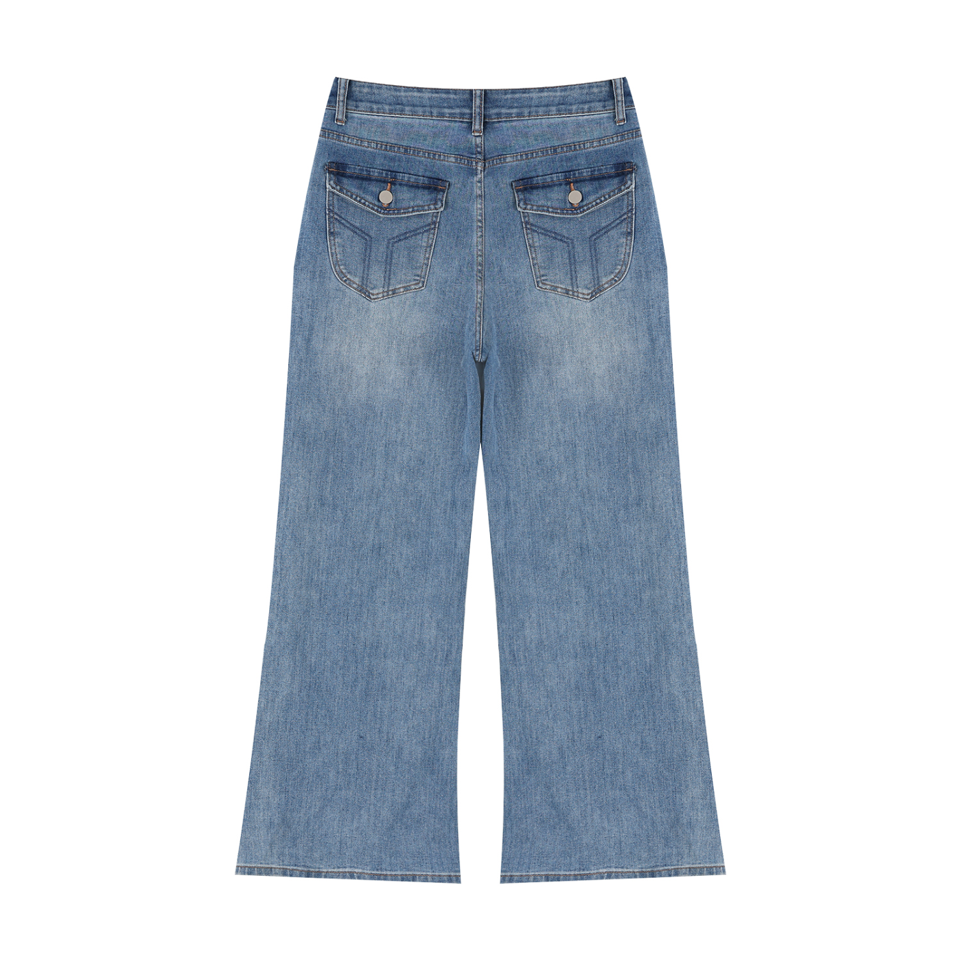Urbania Women’s Vintage Wash Wide Leg Jeans