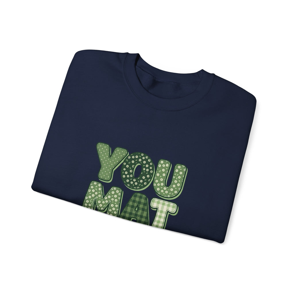 You Matter Sweatshirt | Mental Health Awareness, Green Ribbon Typography