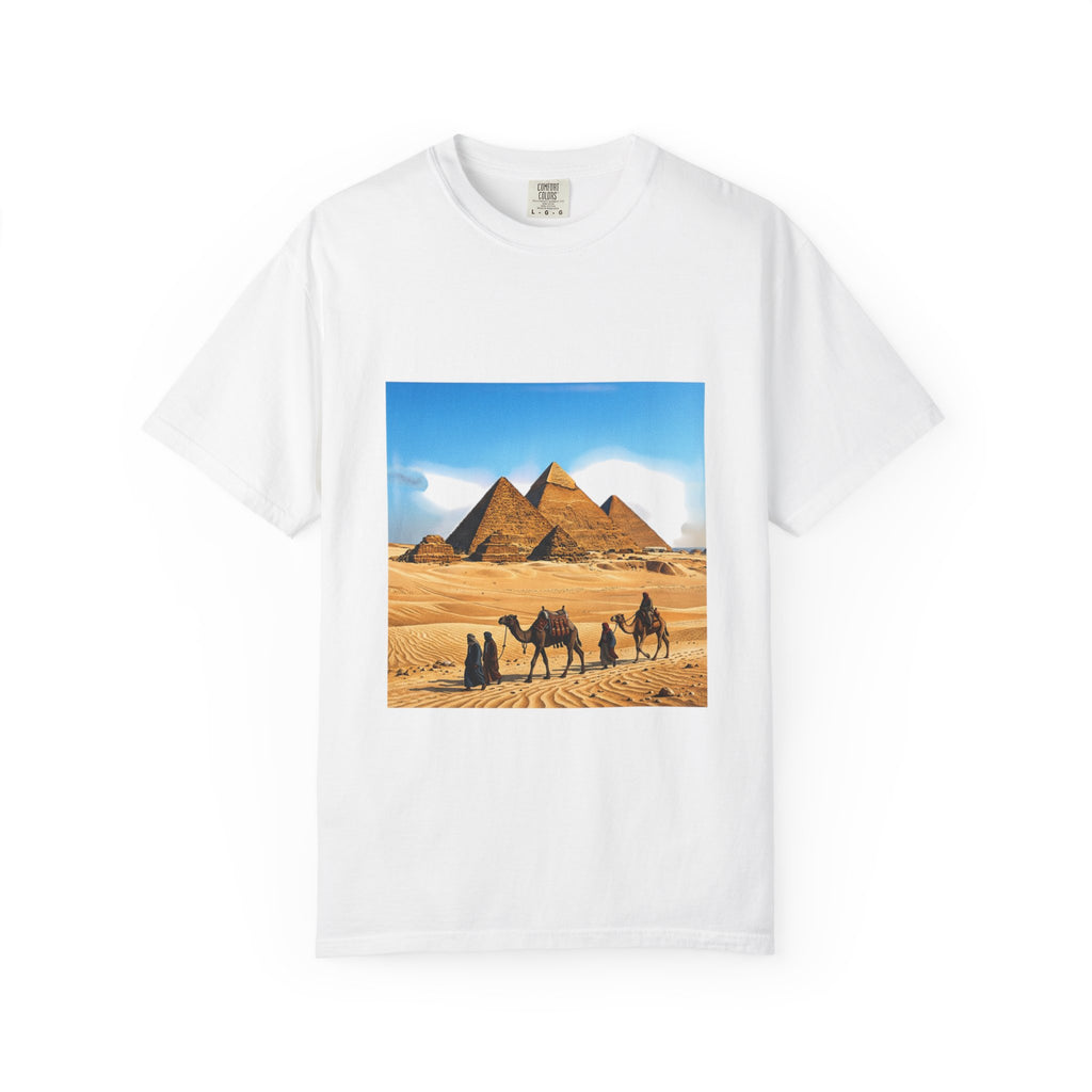 Urbania Egypt Pyramids Camel Caravan T-Shirt