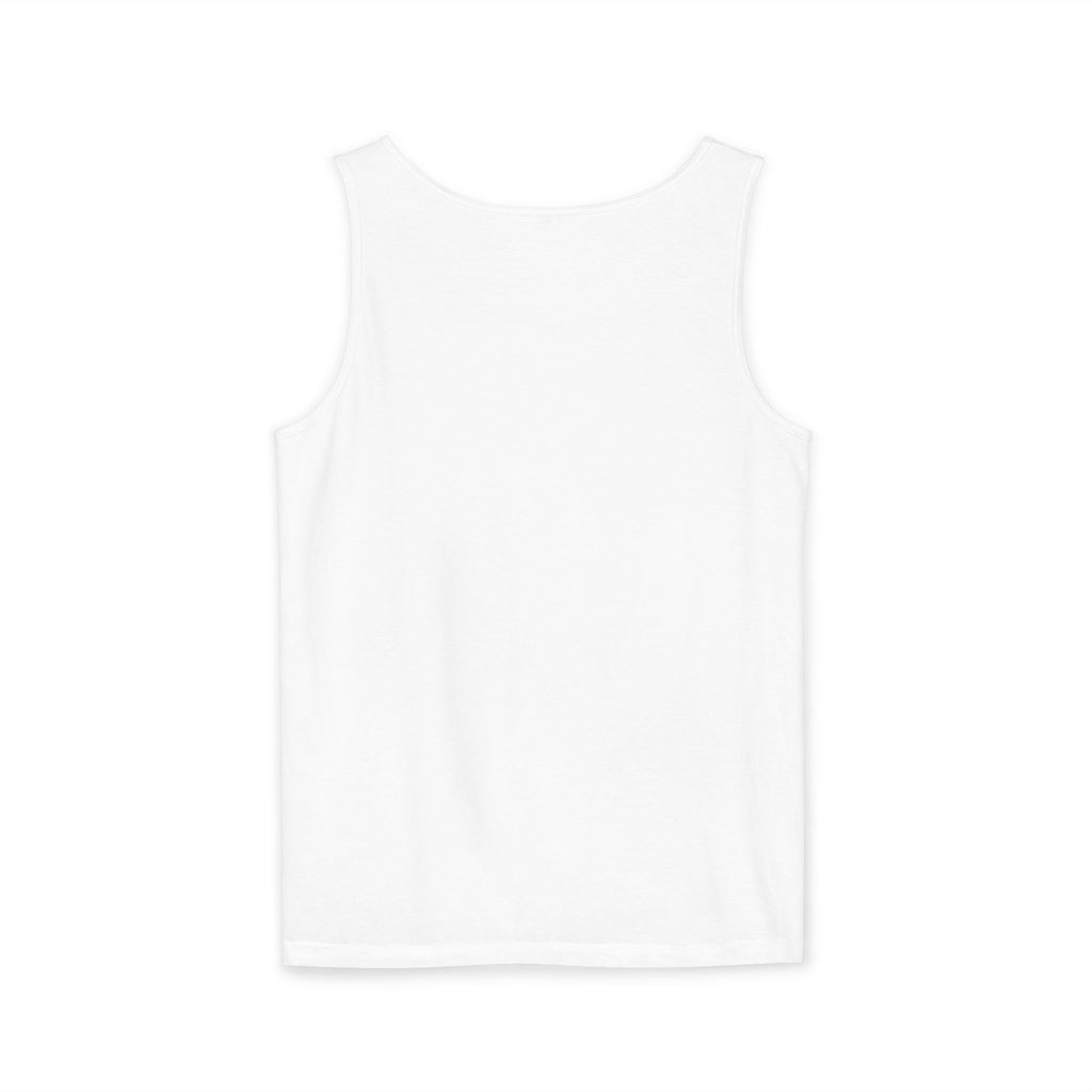 Urbania Skateboarding Duo Graphic Tank Top — Retro Skateboarder Illustration