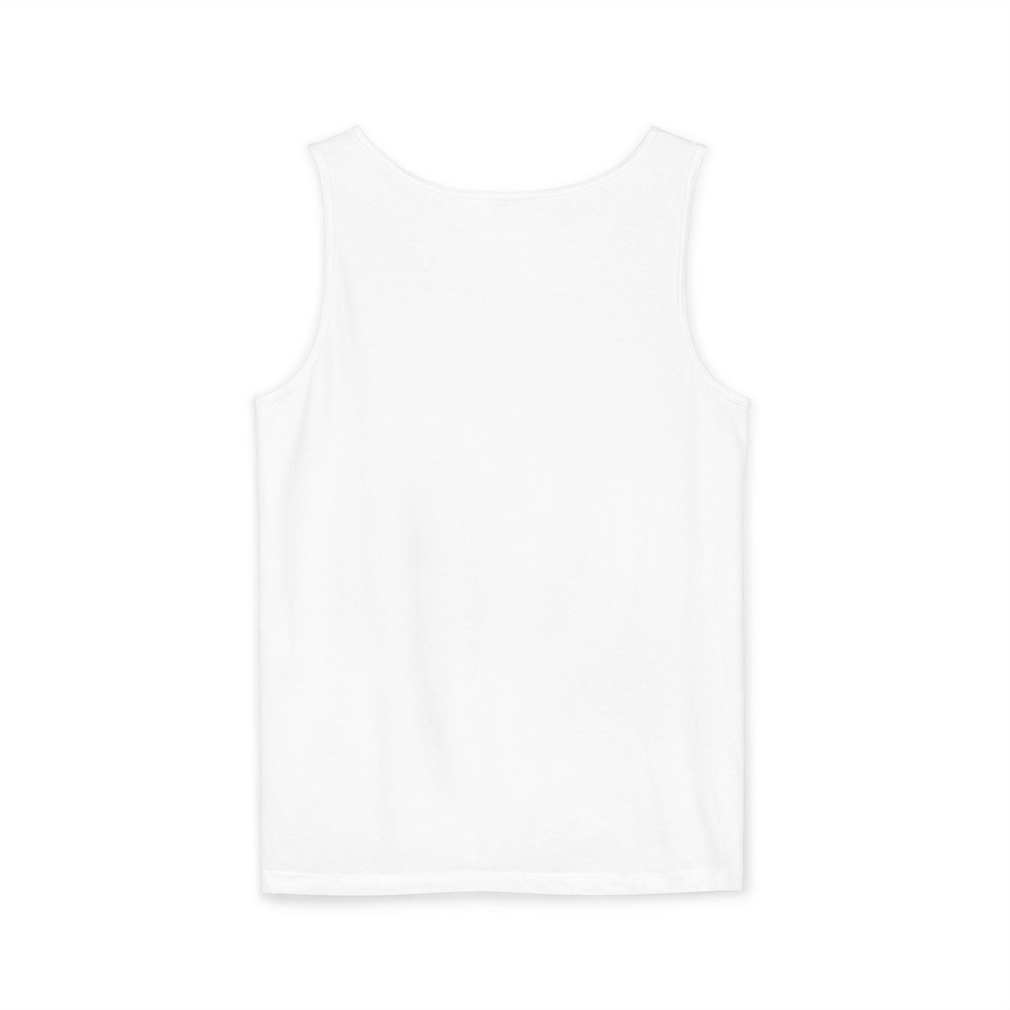 Urbania Skateboarding Duo Graphic Tank Top — Retro Skateboarder Illustration
