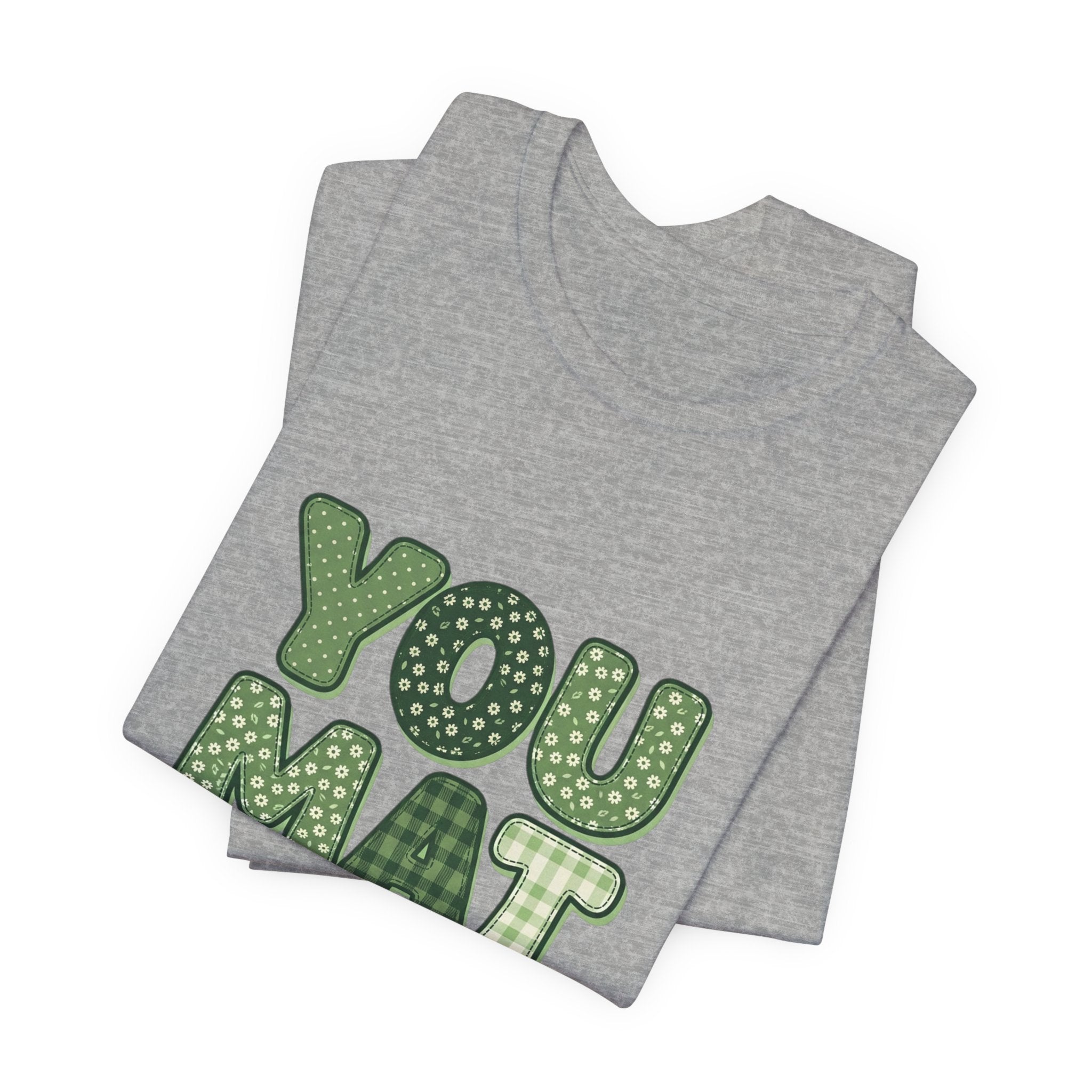 You Matter Tee | Mental Health Awareness, Green Ribbon, Retro Typography