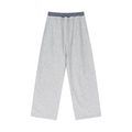 Urbania Plaid Contrast Waist Pants