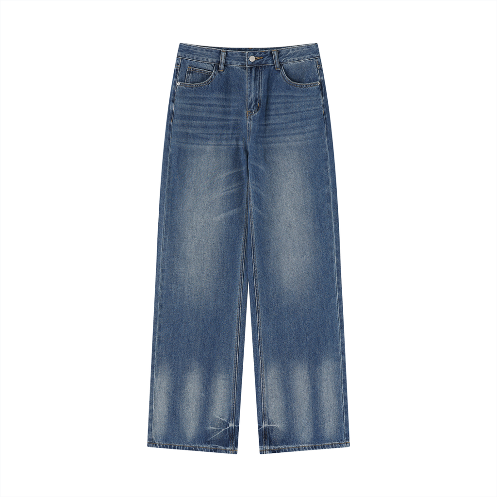 Urbania Women’s Vintage Wash Wide Leg Jeans