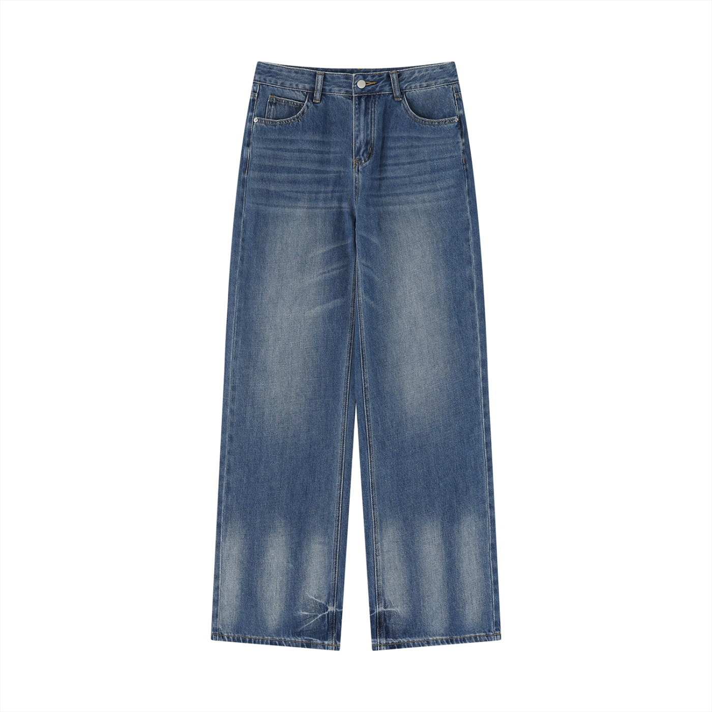 Urbania Women’s Vintage Wash Wide Leg Jeans