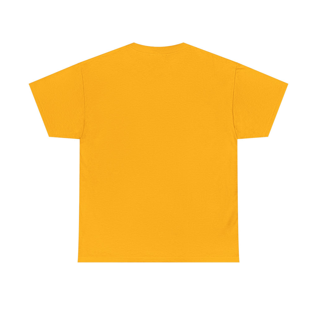 White Script Tee — "Whatever is Dressed On, MUSCLE" Minimalist Cotton T-Shirt
