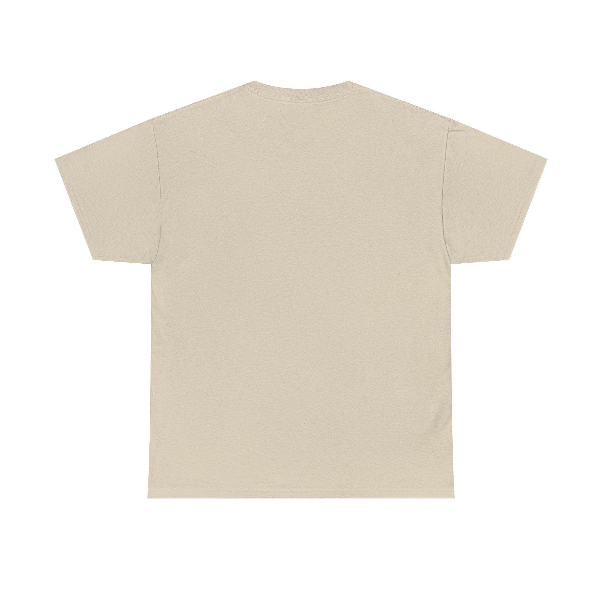 White Script Tee — "Whatever is Dressed On, MUSCLE" Minimalist Cotton T-Shirt