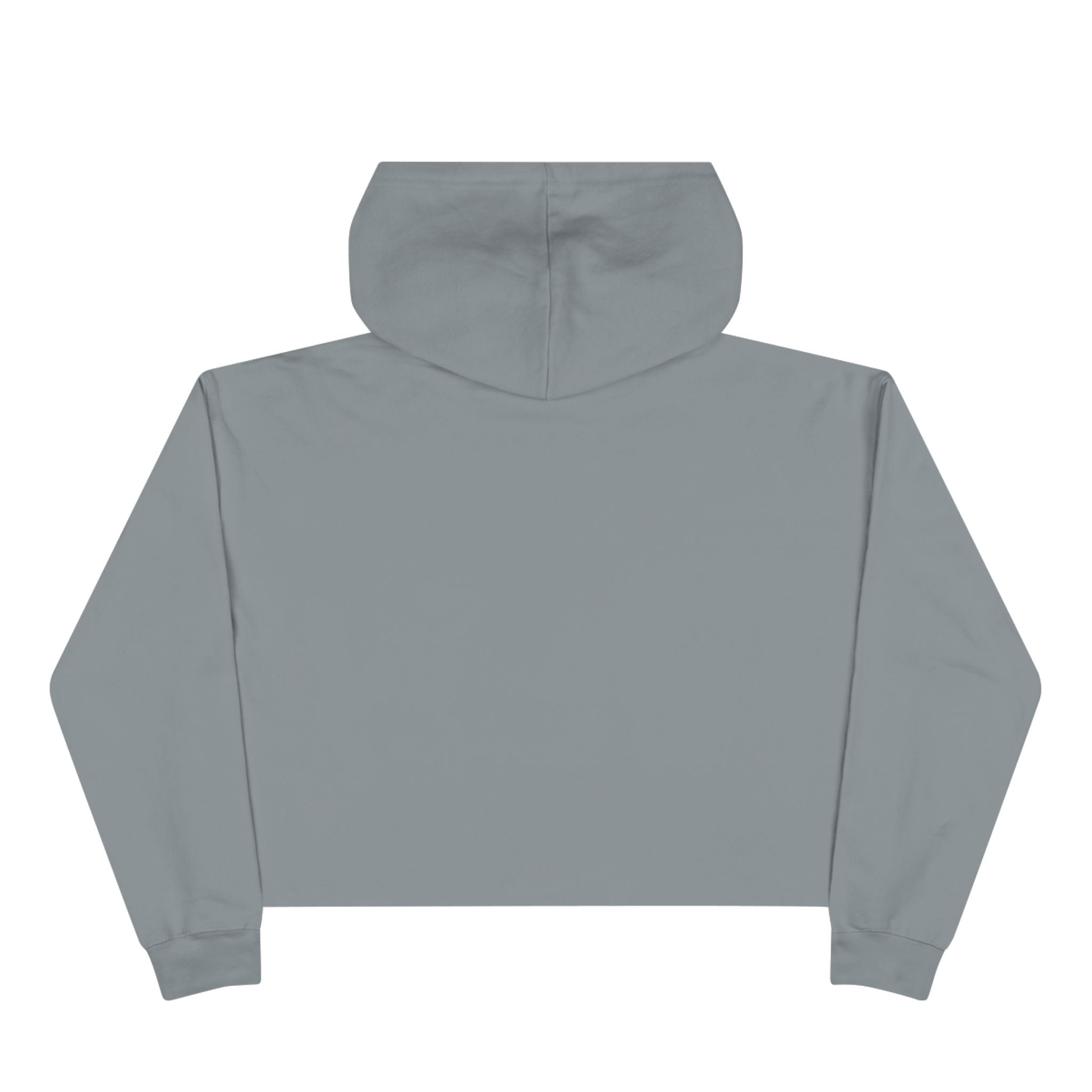 Urbania Cropped Hoodie — Hand-Held Microphone Graphic, Music Lover Streetwear