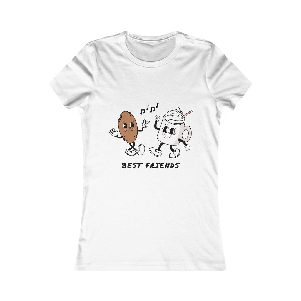 Best Friends Coffee & Donut Women's Tee