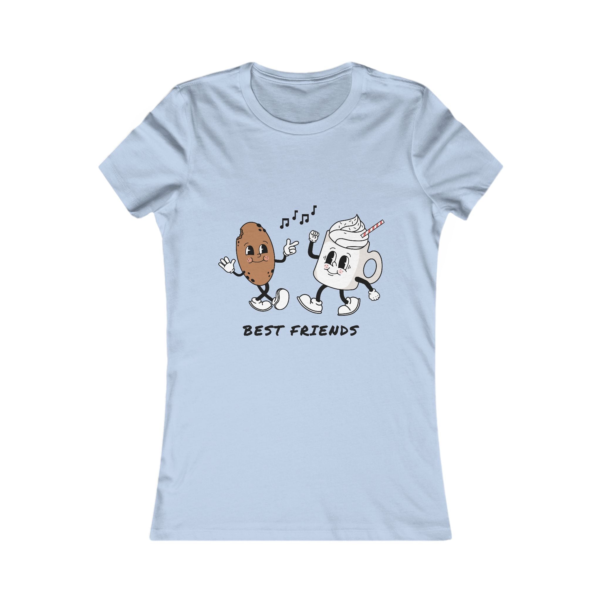 Best Friends Coffee & Donut Women's Tee