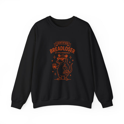 CERTIFIED BREADLOSER Sweatshirt | Breadloser Humor, Doodle Graphic