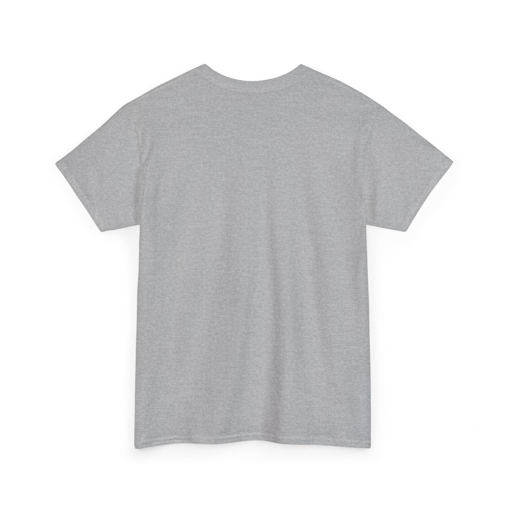 White Script Tee — "Whatever is Dressed On, MUSCLE" Minimalist Cotton T-Shirt