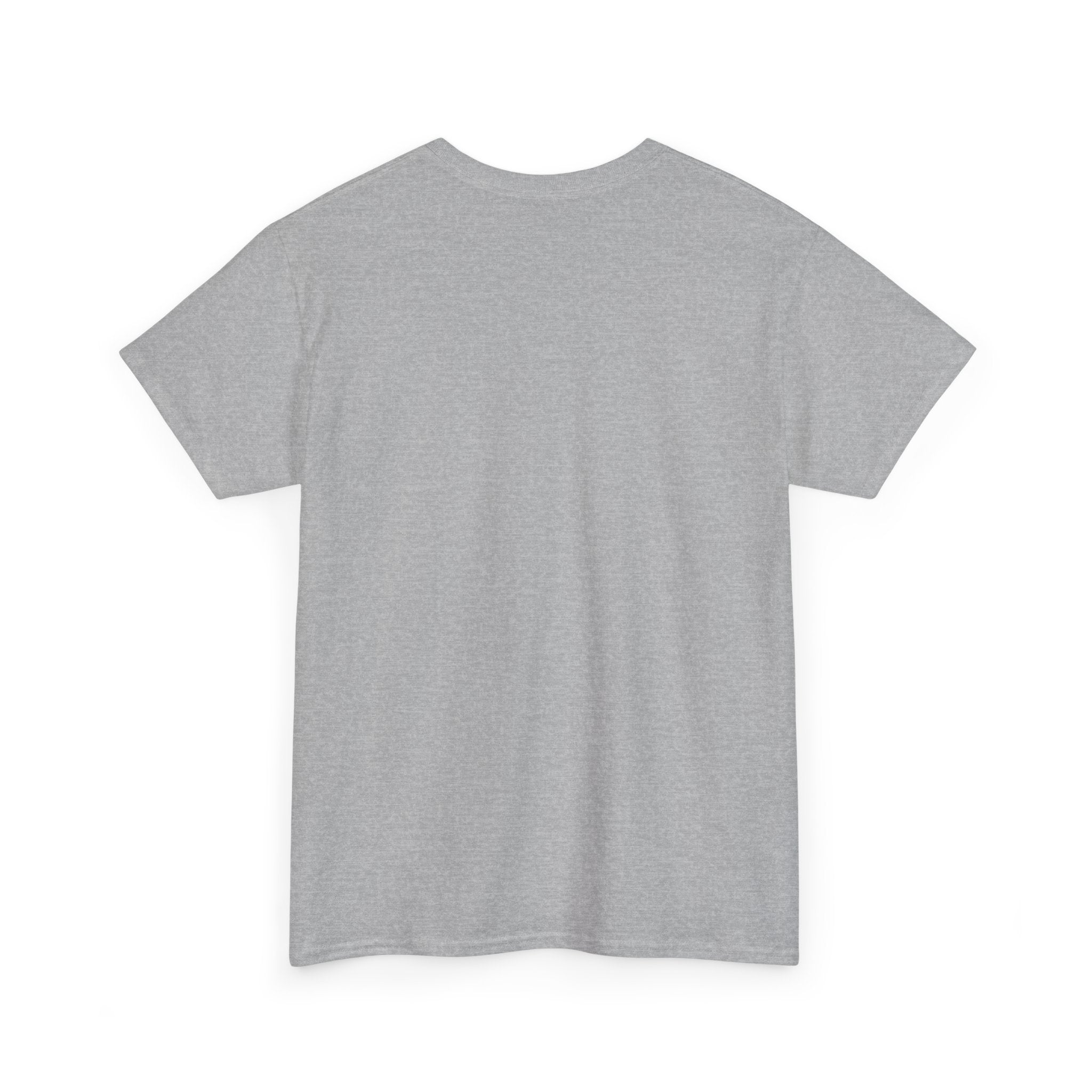 White Script Tee — "Whatever is Dressed On, MUSCLE" Minimalist Cotton T-Shirt