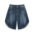 Urbania Men’s Wide Leg Denim Shorts