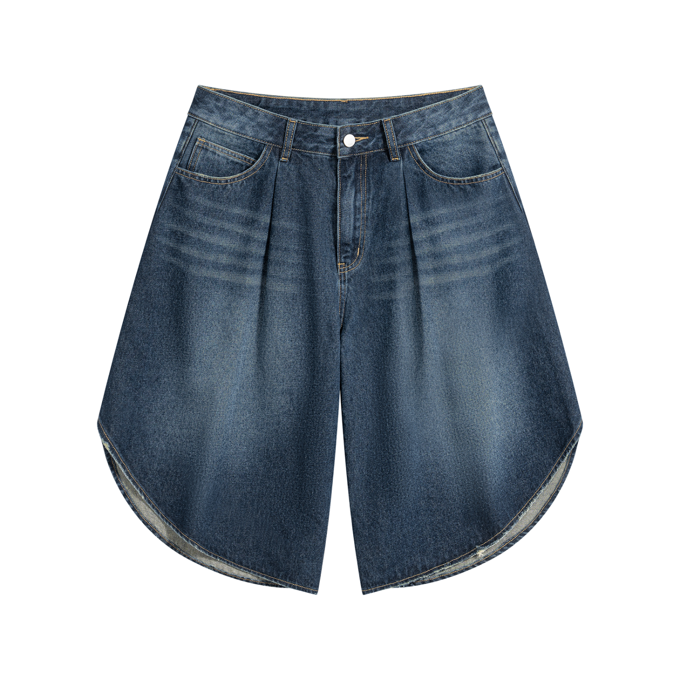 Urbania Men’s Wide Leg Denim Shorts