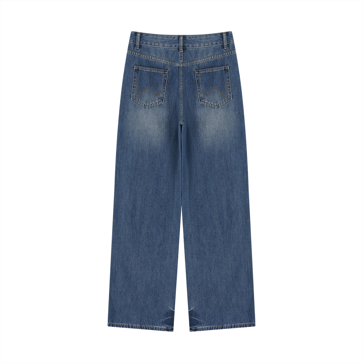 Urbania Women’s Vintage Wash Wide Leg Jeans
