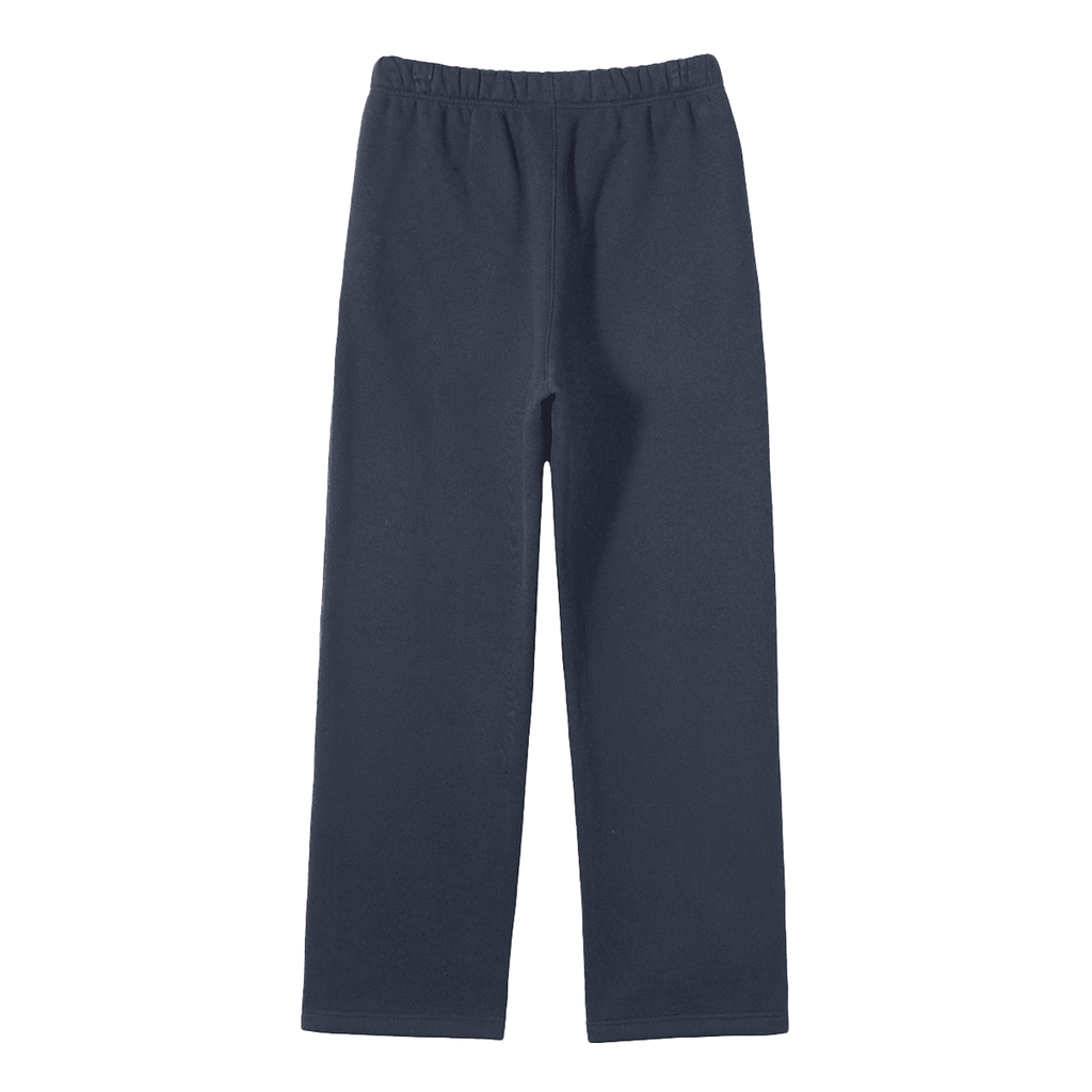 Urbania Unisex Solid Color Fleece Straight Leg Pants