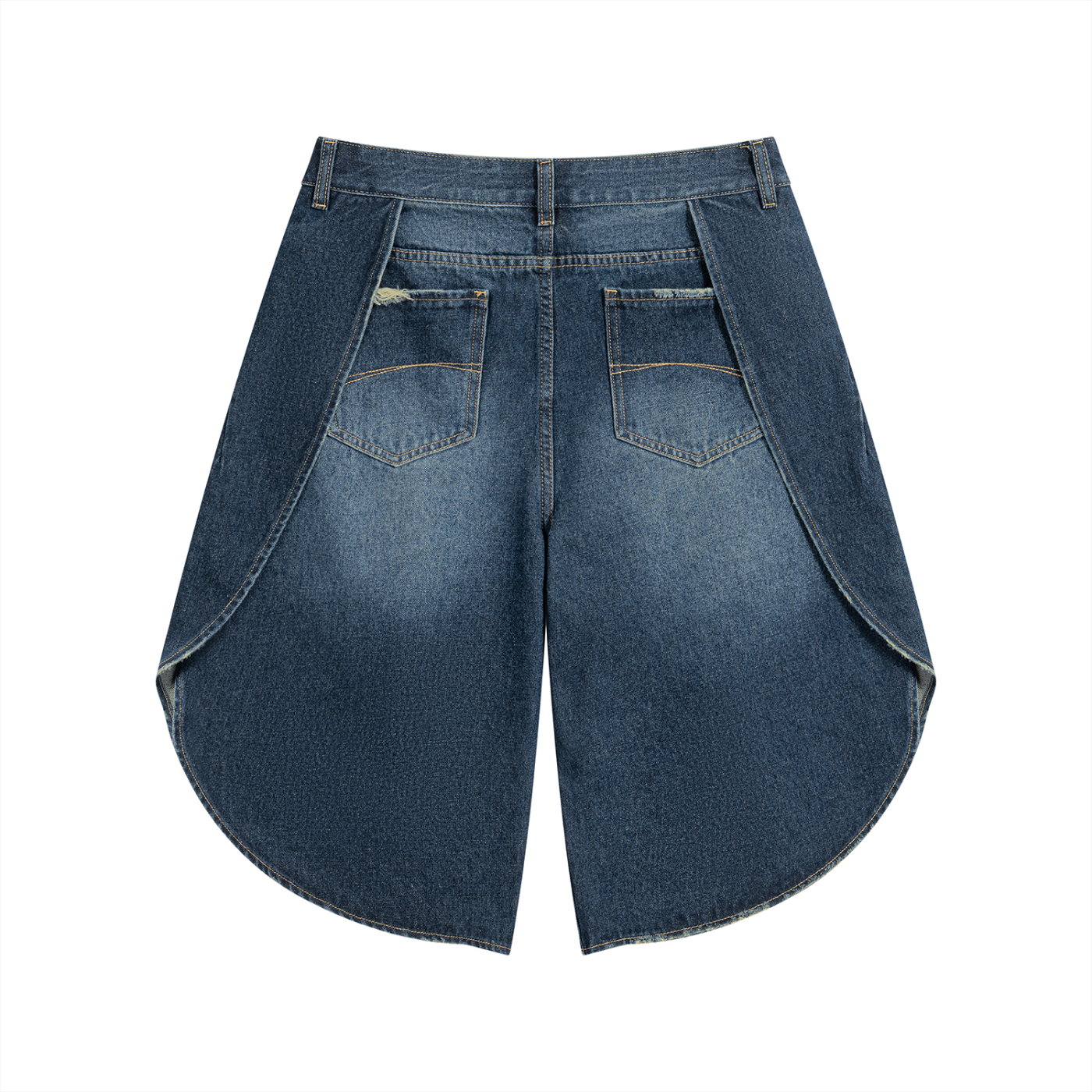 Urbania Men’s Wide Leg Denim Shorts