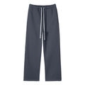 Urbania Unisex Solid Color Fleece Straight Leg Pants
