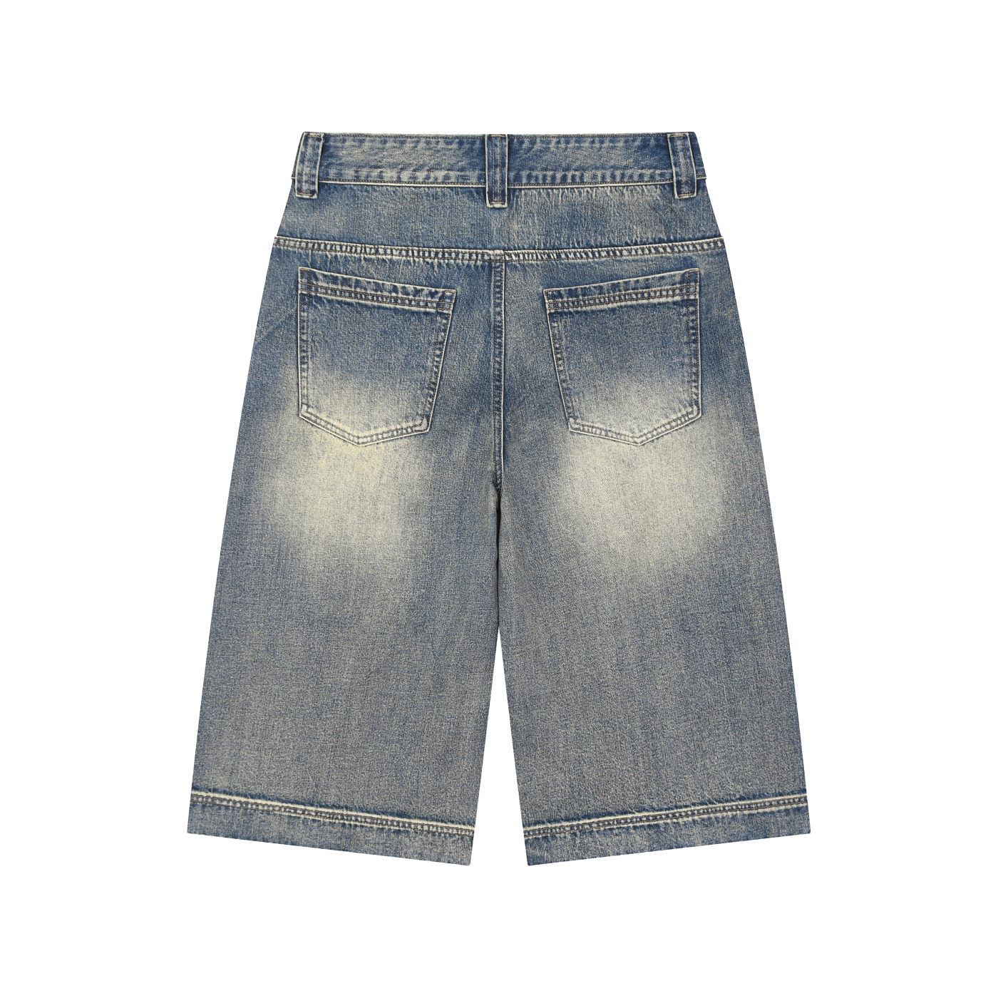 Urbania Vintage Wash Baggy Denim Shorts